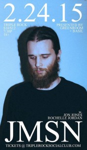 The JMSN Blue Album Flyer