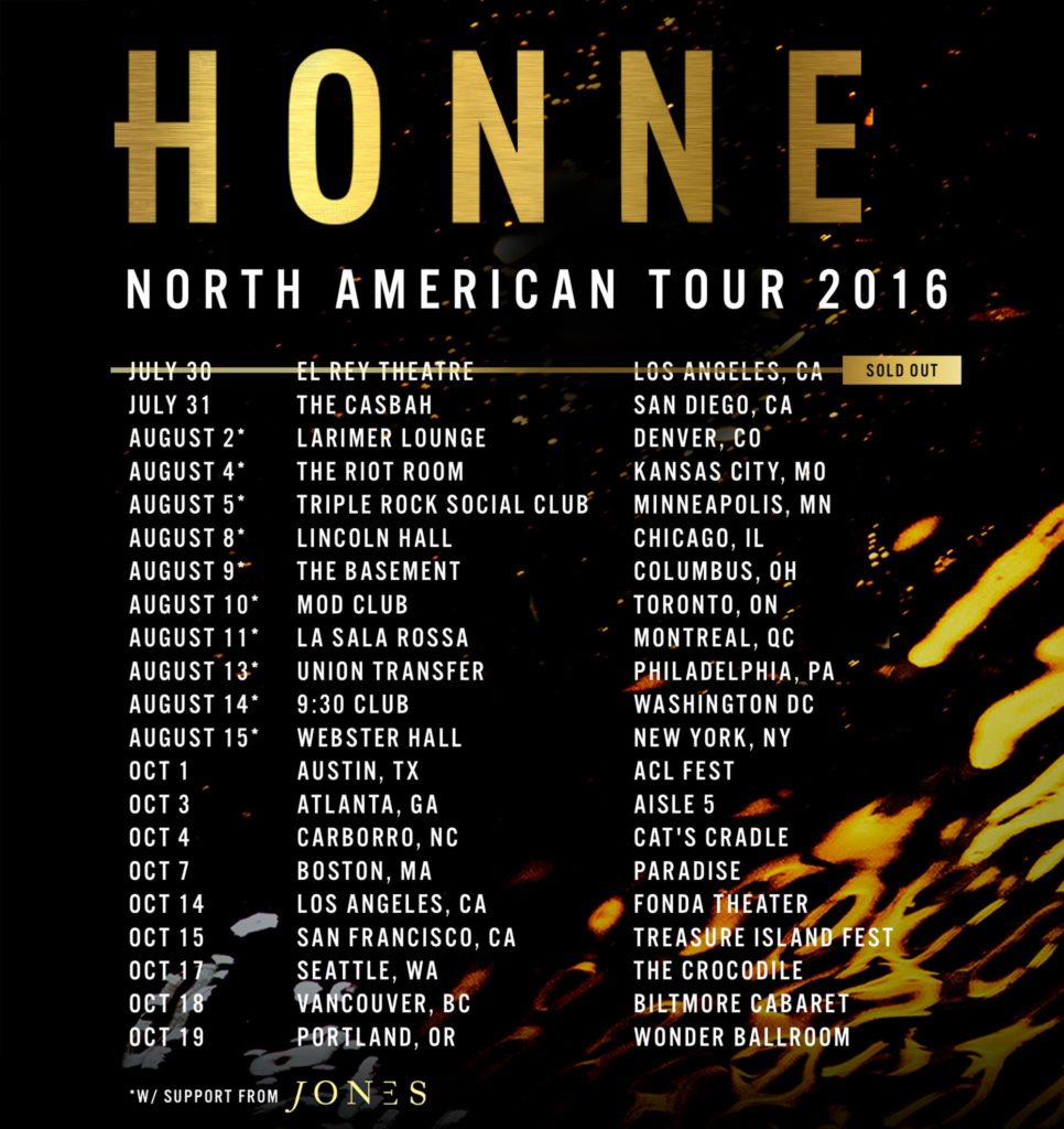 Behind The Lite: A Conversation with HONNE about Music, Touring and more.